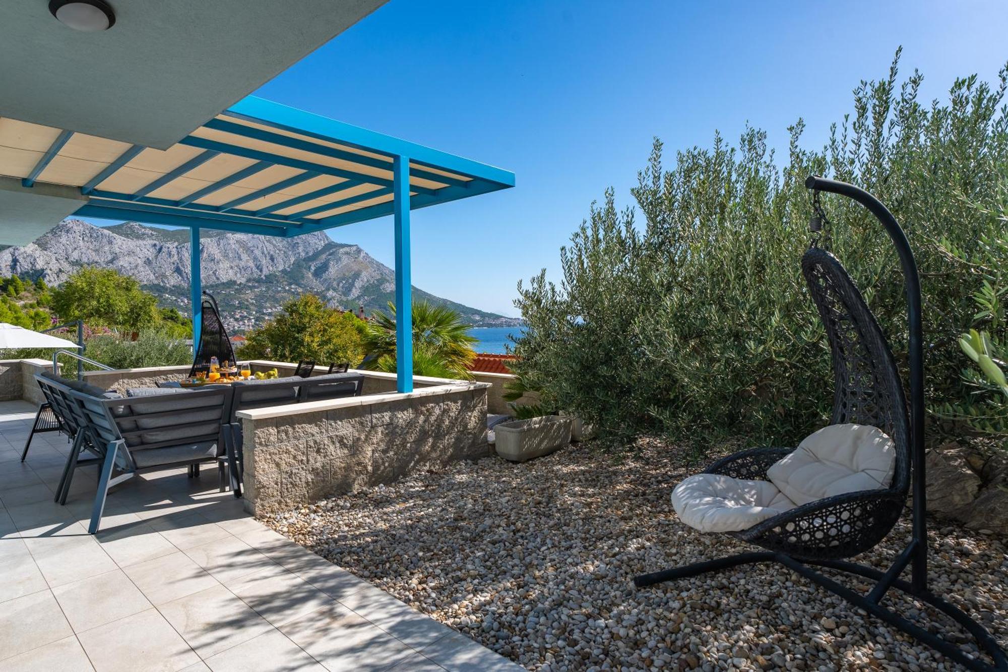Villa Allegra With 32Msq Heated Pool, 300M Far From Sandy Beaches, Open Sea View Omiš Exteriér fotografie