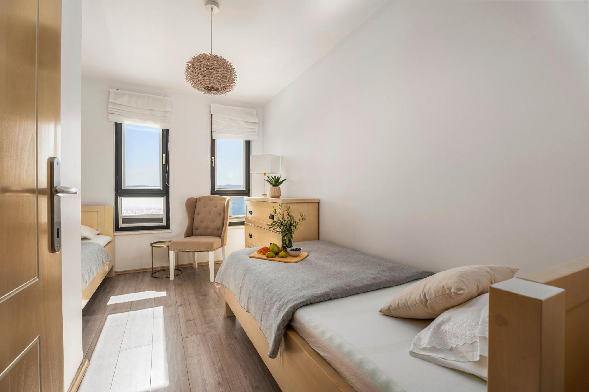 Villa Allegra With 32Msq Heated Pool, 300M Far From Sandy Beaches, Open Sea View Omiš Exteriér fotografie